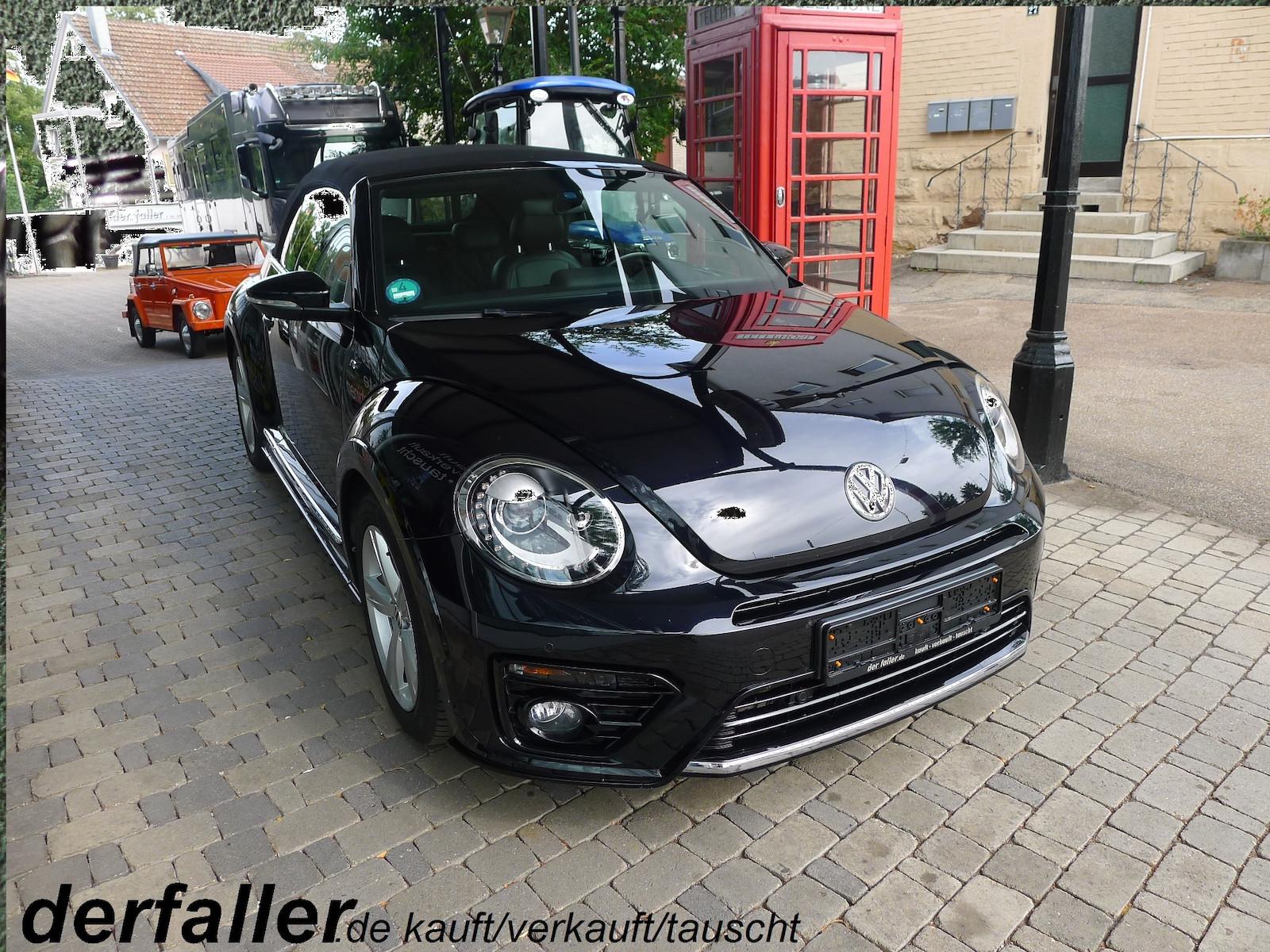 Volkswagen Beetle Cabrio DSG schwarz R-Line