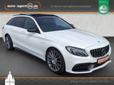Mercedes-Benz C 63 AMG /Burmester/Pano/Distro/Klappen-AGA - Mercedes-Benz C 63 AMG: Weiß