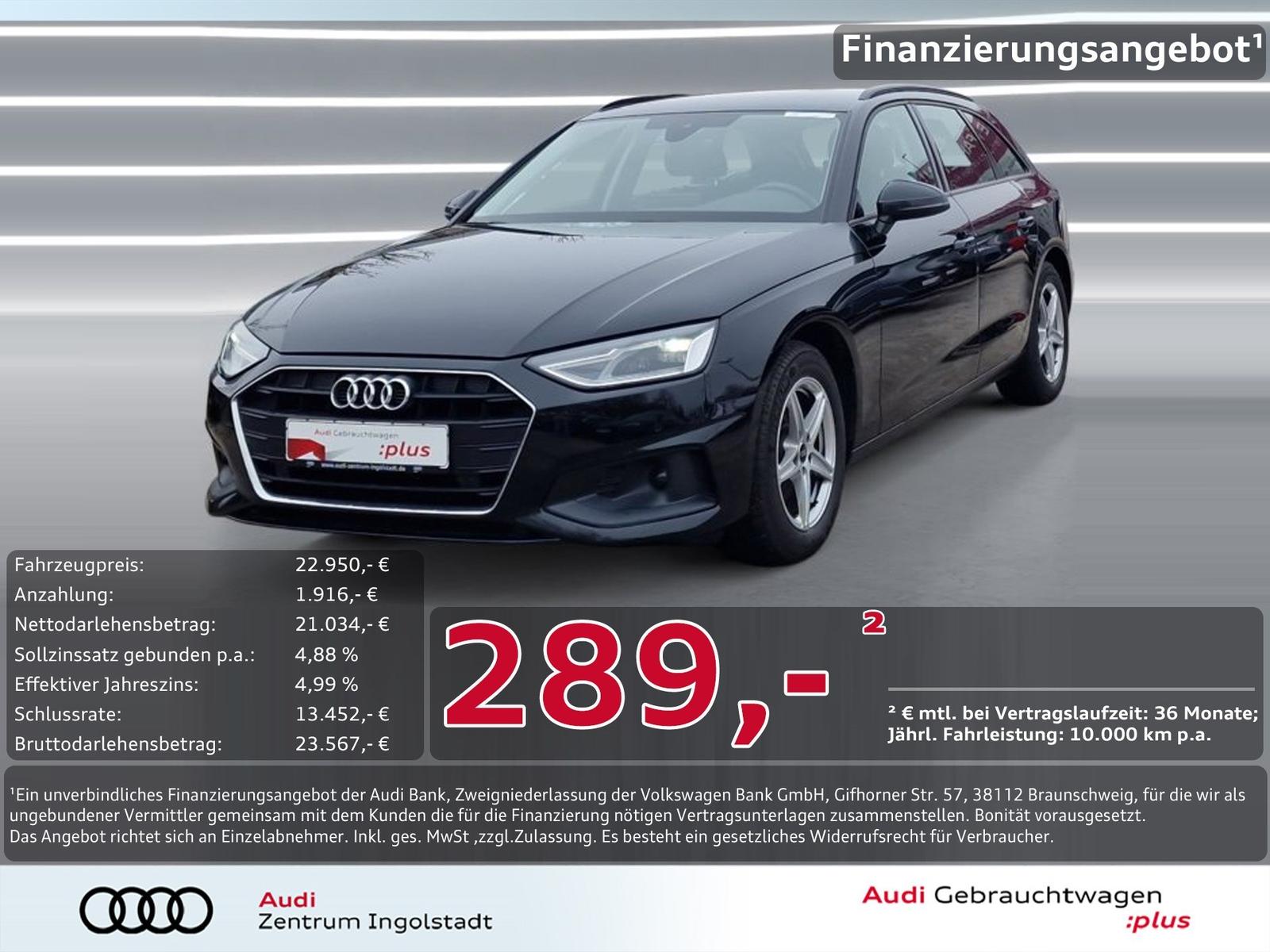 Audi A4 Avant 35 TDI S tronic KAMERA PDC+ SHZ NAVI+
