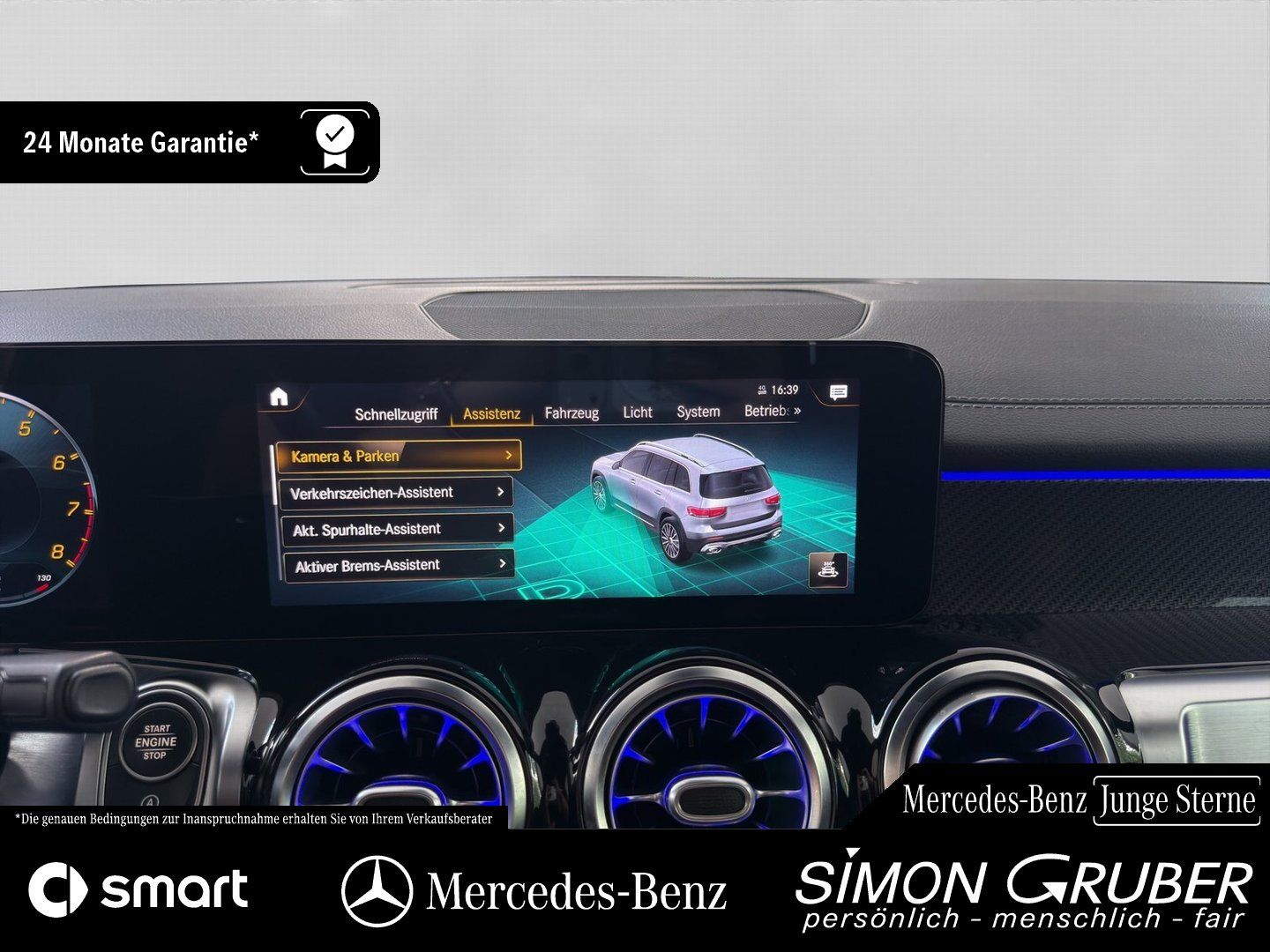 Fahrzeugabbildung Mercedes-Benz GLB 35 4Matic AMG Night Leder Distronic 21 Zoll