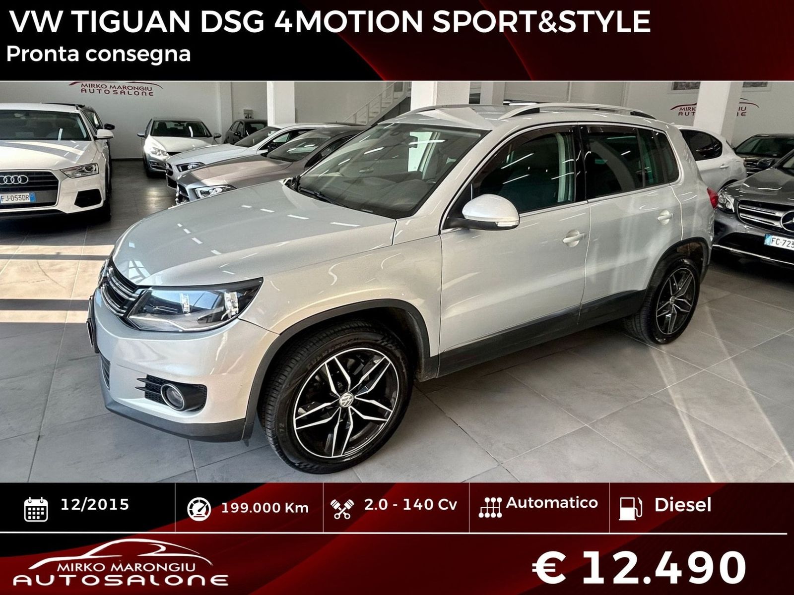 VW VW Tiguan 2.0 4MOTION DSG PROMO FINANZIABILE