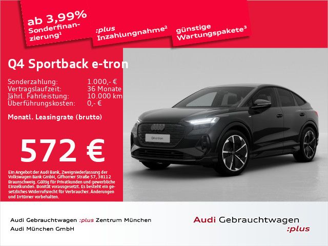 Audi Q4 Sportback e-tron 45 S line qu. AHK/Virtual+/N