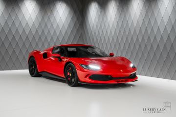 296 GTB RED /BLACK LIFT CARBON PASSENGER DISPLAY