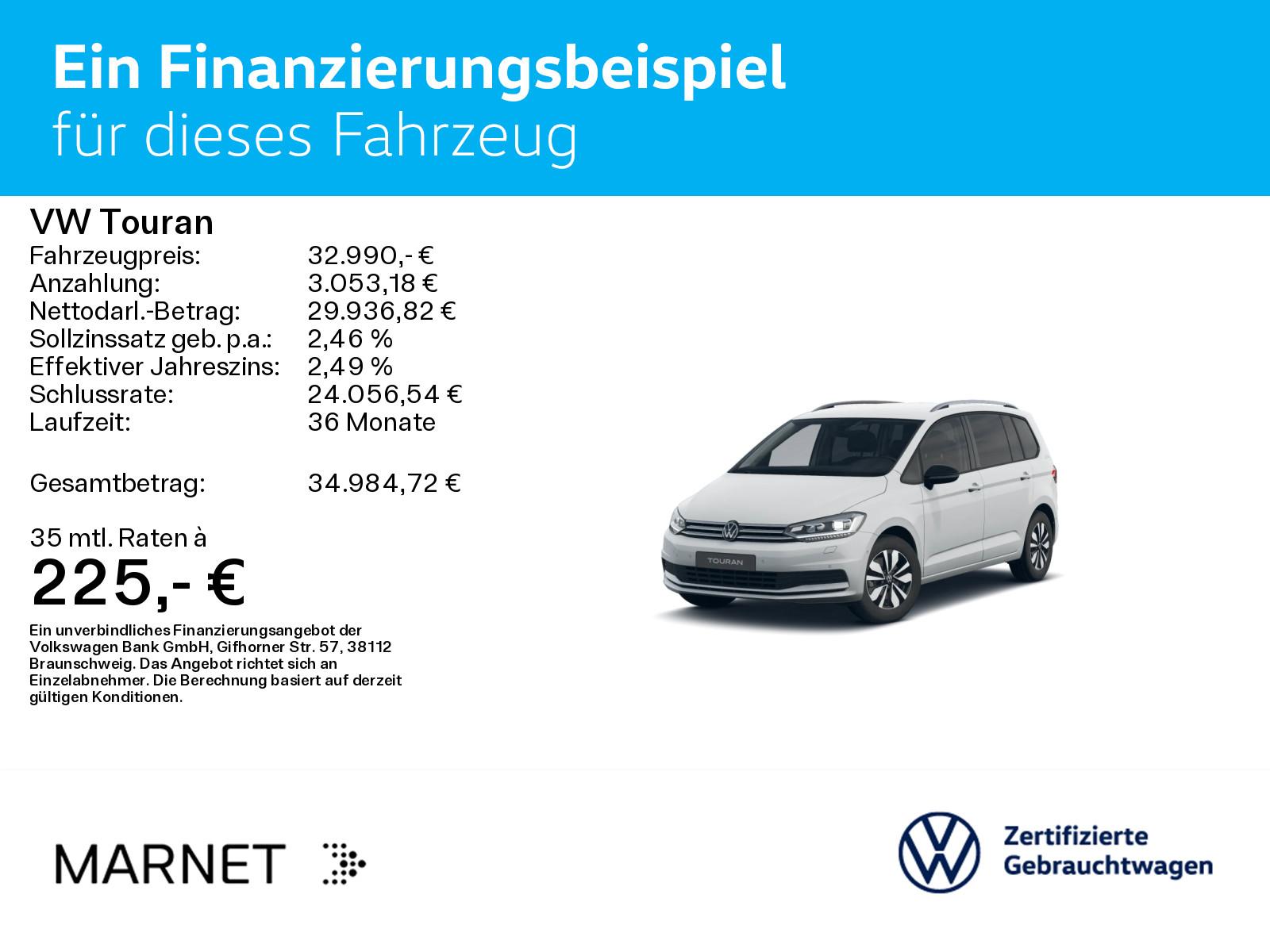 Volkswagen Touran Comfortline 2.0 TDI GOAL DSG *Navi*AHK*7-, миниатюра 2