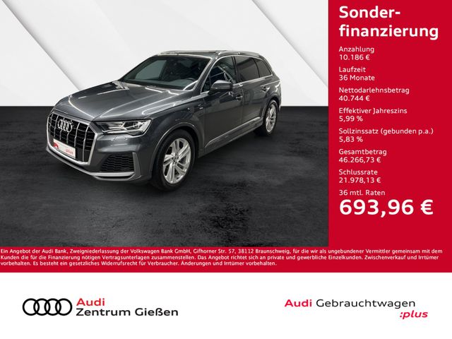 Audi Q7 50 TDI quattro S line AHK Standheizung Kamera