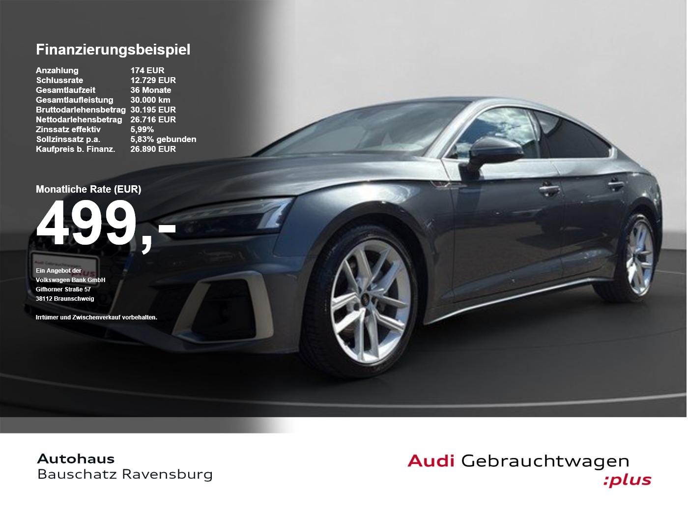 Audi A5 Sportback 40 TDI quattro S line *AHK*MATRIX*