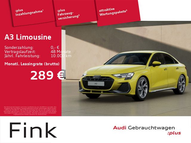 Audi A3 Limousine S line 30 TFSI LED Navi