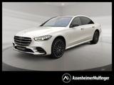Mercedes-Benz S 450 d 4MATIC lang AMG+ILS+MBUX+Burm+Night+HUD - Mercedes-Benz S 450: Weiß