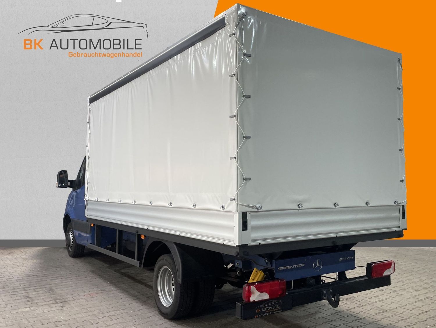 Fahrzeugabbildung Mercedes-Benz Sprinter 519 CDI RWD L3 Pritsche m. Plane #Tempo