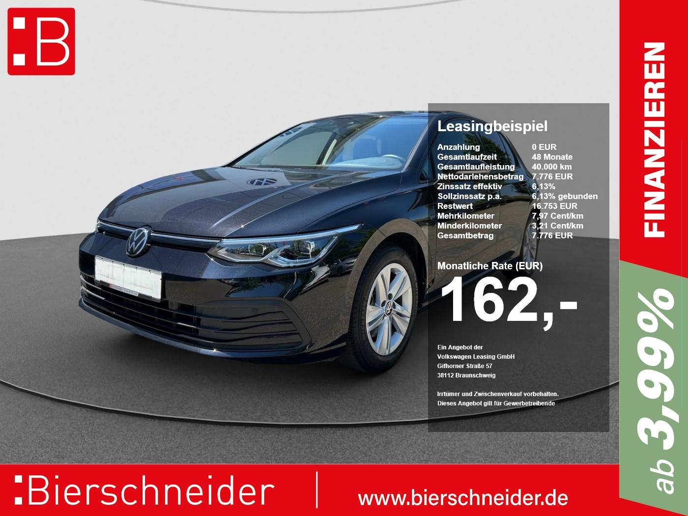 Volkswagen Golf 8 1.5 TSI Life STANDH AHK KAMERA ACC LED