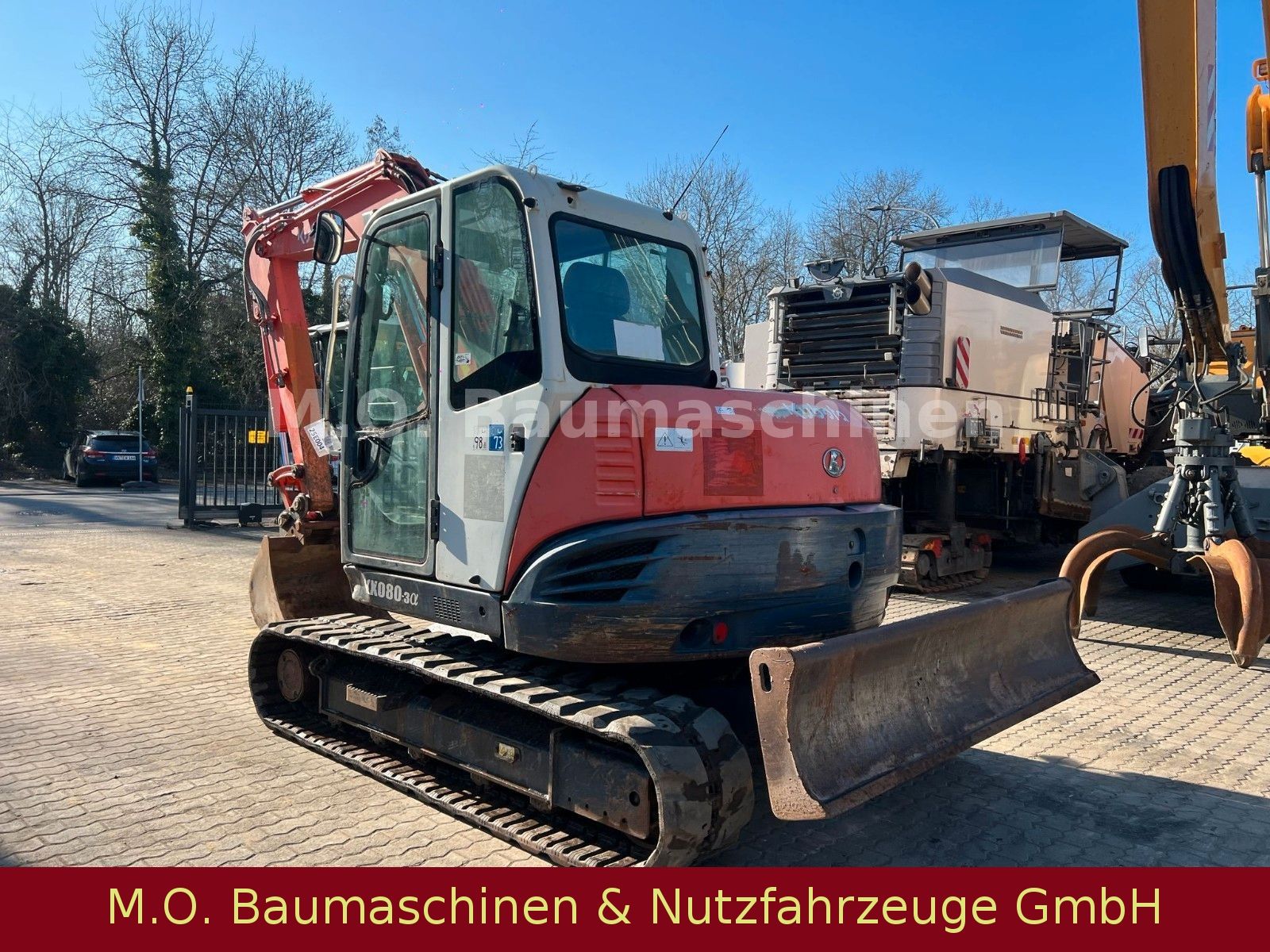 Fahrzeugabbildung Kubota KX 080-3 / SW / Hammerline /