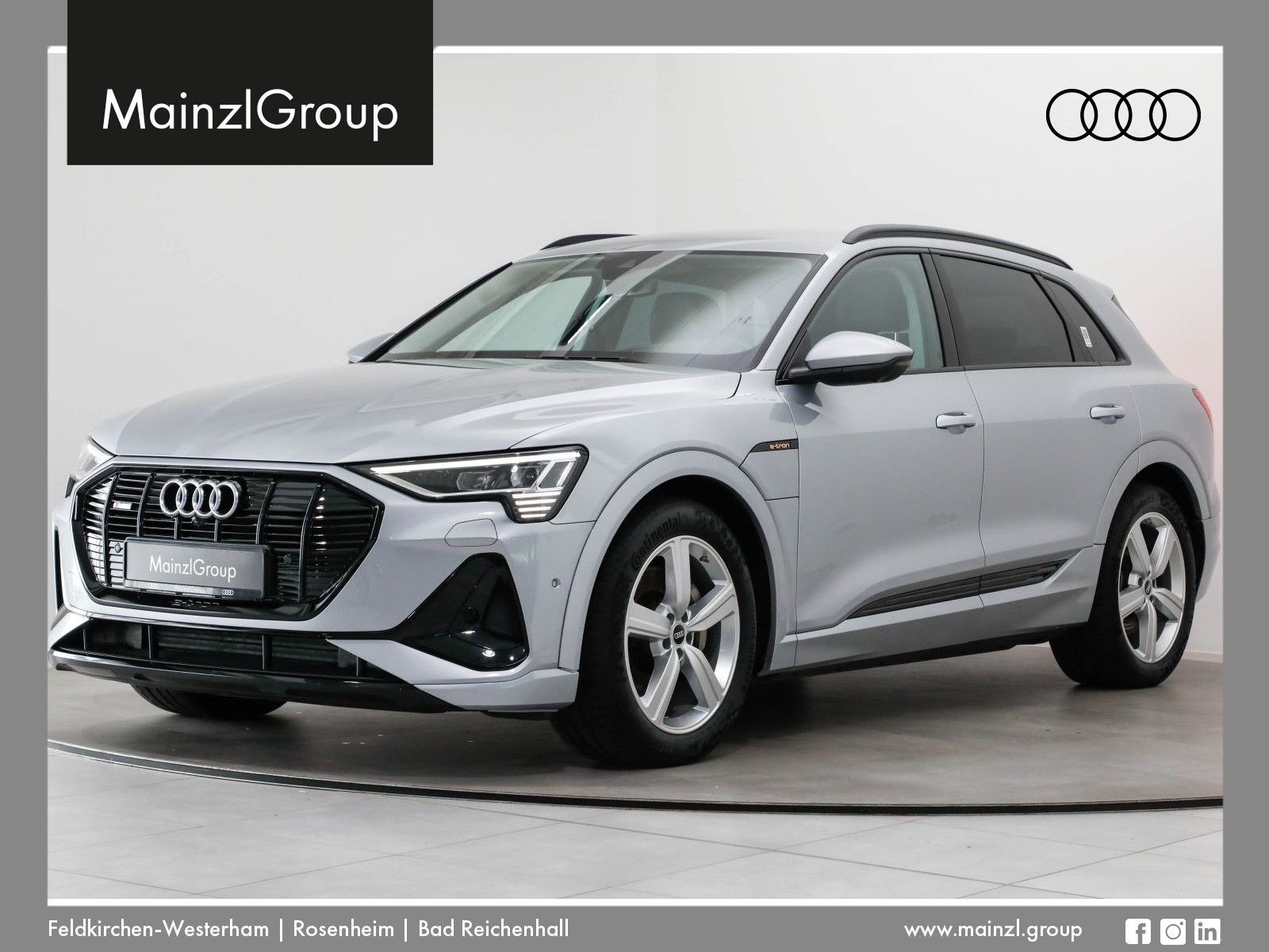 AUDI e-tron 55 quattro S line AHK Leder HUD Luft B&amp;O