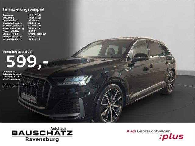 Audi Q7 55 TFSI e quattro S line *AHK*MATRIX*HuD*B&O