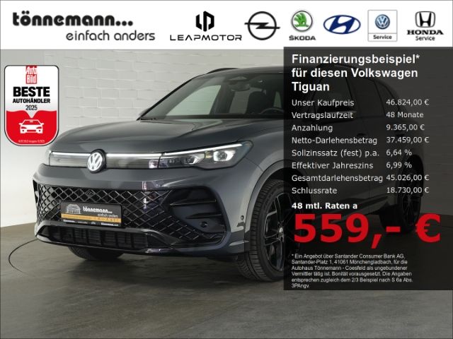 Tiguan R-LINE TDI 4MOTION DSG+AHK+360 GRAD KAMER