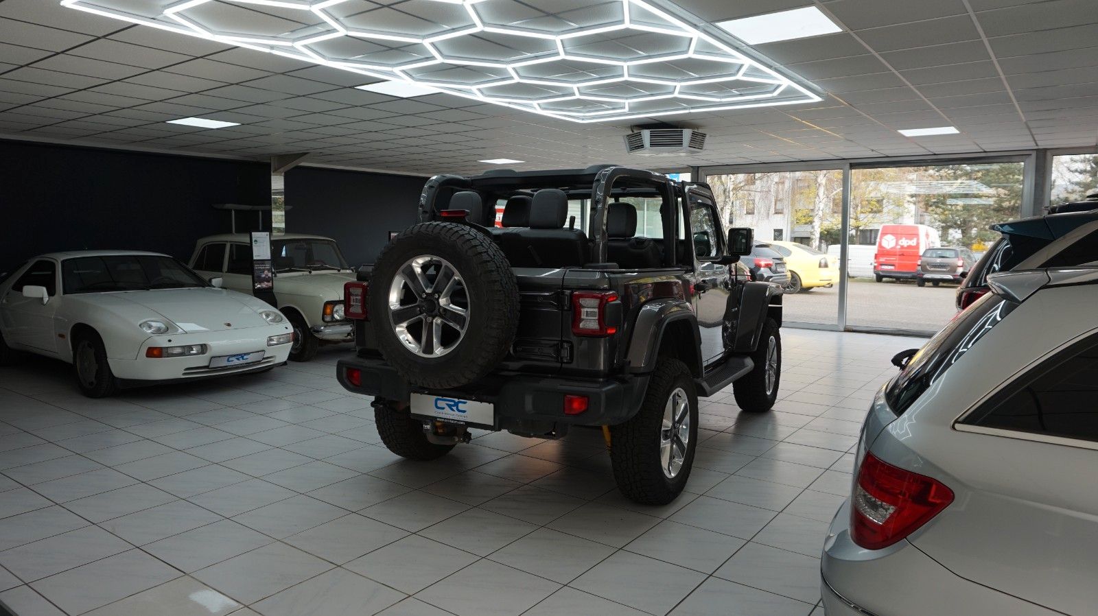 Fahrzeugabbildung Jeep Wrangler Unlimited Sahara TÜV neu Cabrio