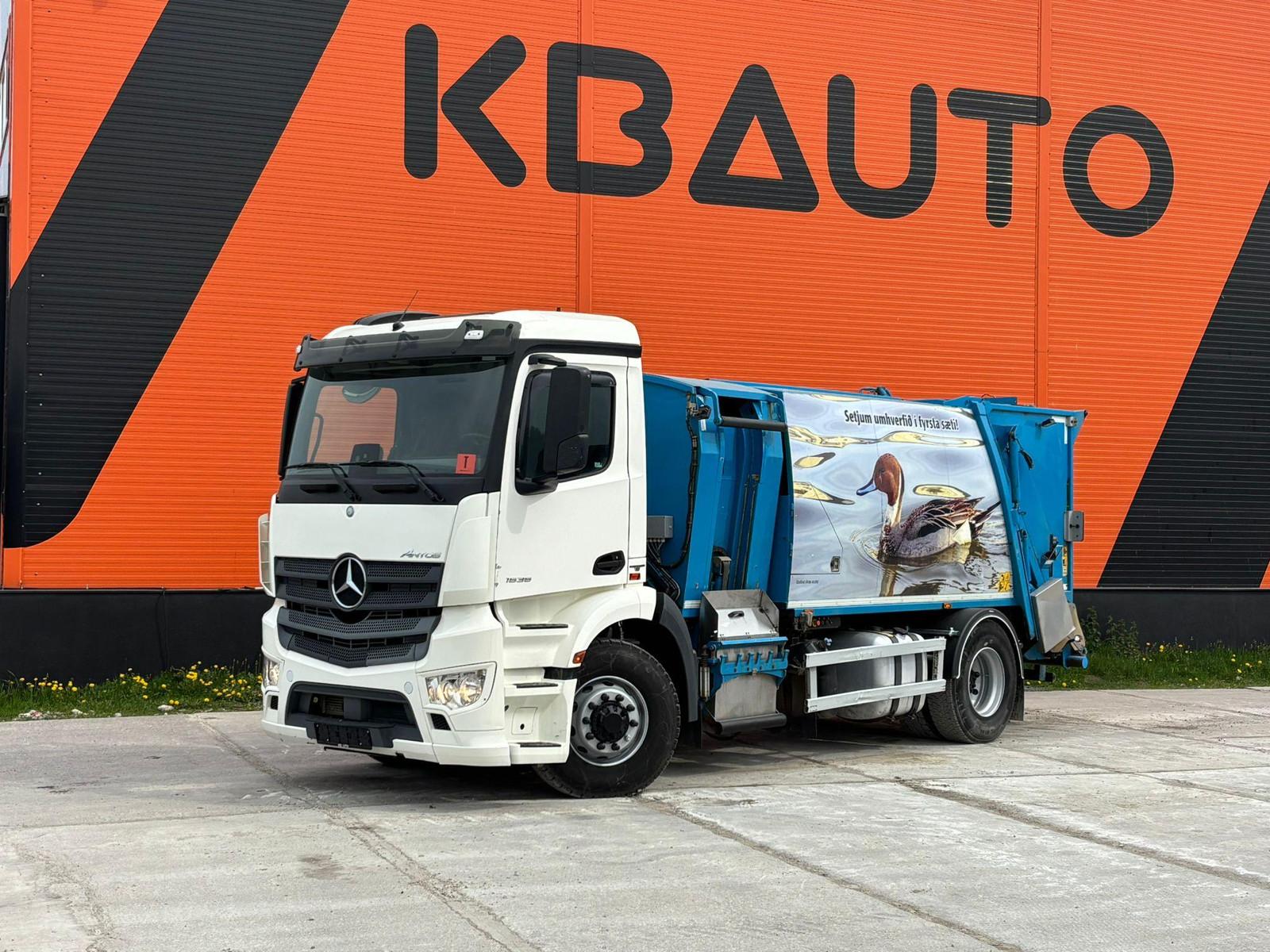 Mercedes-Benz Antos 1636 4x2 NTM 3 chambers / HYDRODRIVE (4x4)