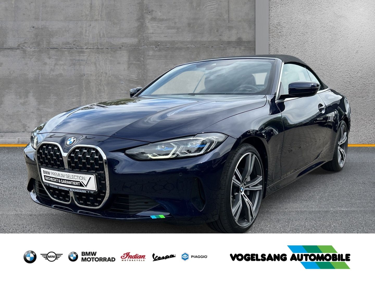 BMW 430 d Cabrio,Laserlicht,H&KSound,HIFI,19''LMFelg