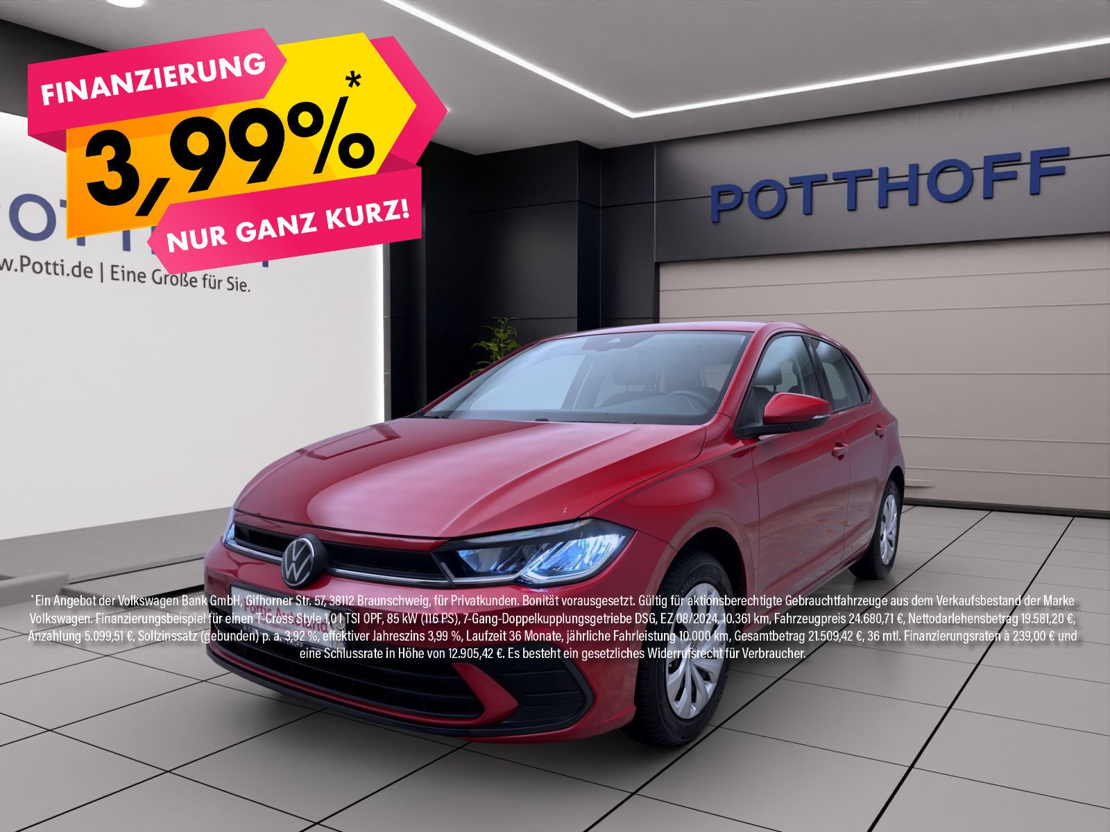 Volkswagen Polo 1.0 TSI LIFE NAVI PDC SITZHZG KLIMA LED