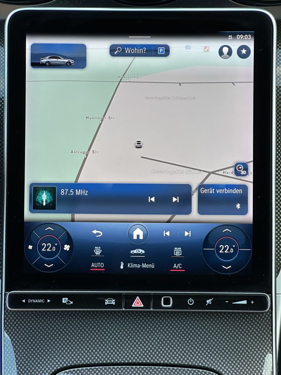Fahrzeugabbildung Mercedes-Benz C 200 4Matic AMG-Line NAV+LED+KAMERA+AMBIENTE+SH