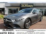 Mercedes-Benz A 180 Stufenheck Sportpaket Navi Digitales Cockp - mit Benzin-Antrieb: Grau, Teilleder, Limousine, Sportpaket