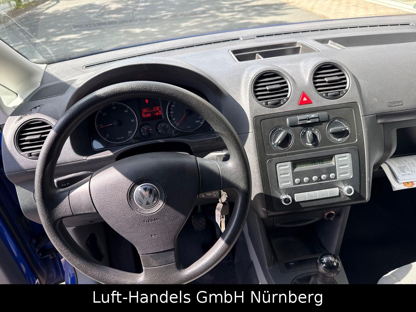 Volkswagen Caddy Kasten 1.9 TDI Klimaanlage 1.Hand MwSt