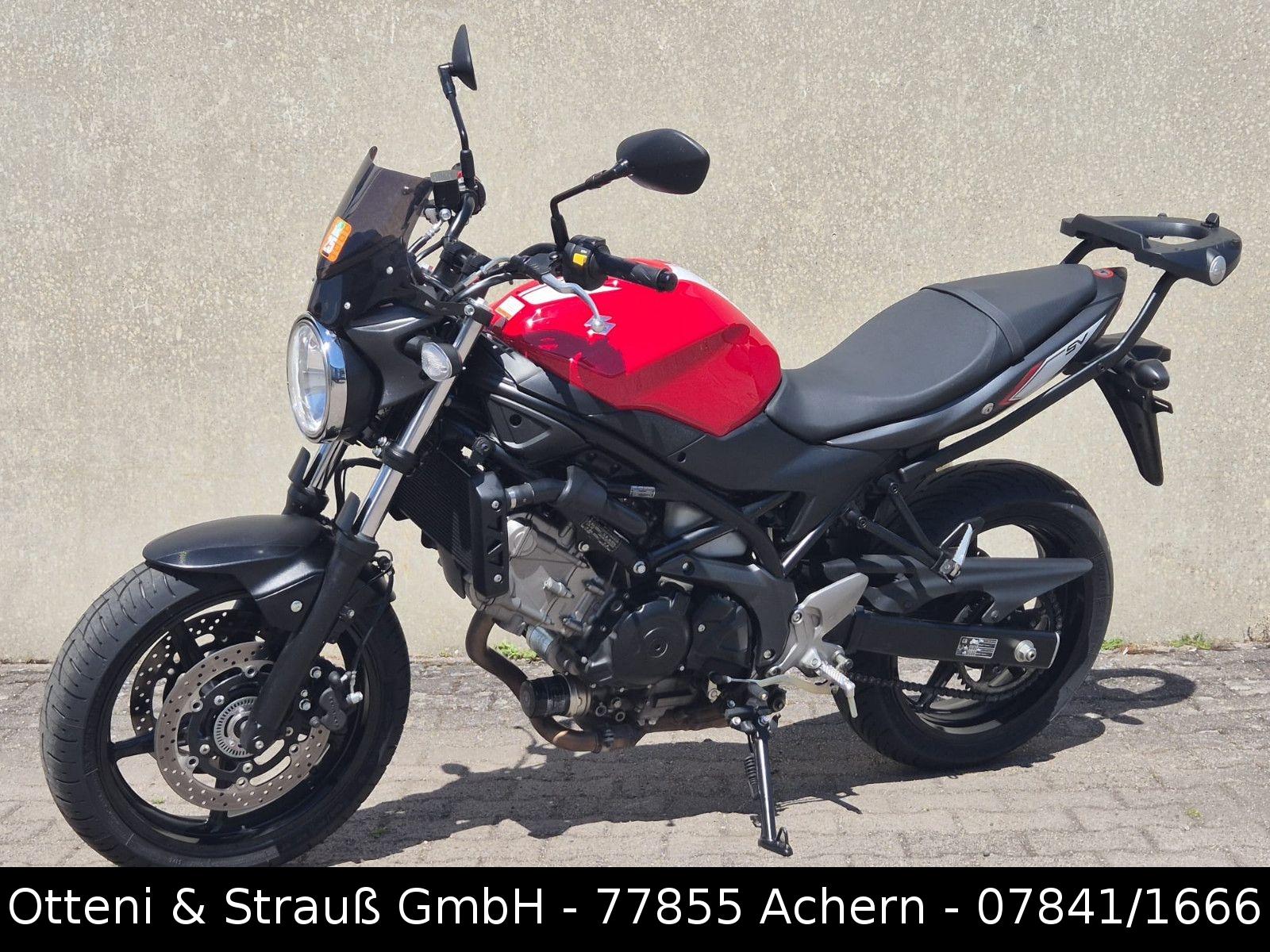Suzuki SV650*sofort verfügbar*Windschild*Tankpad*