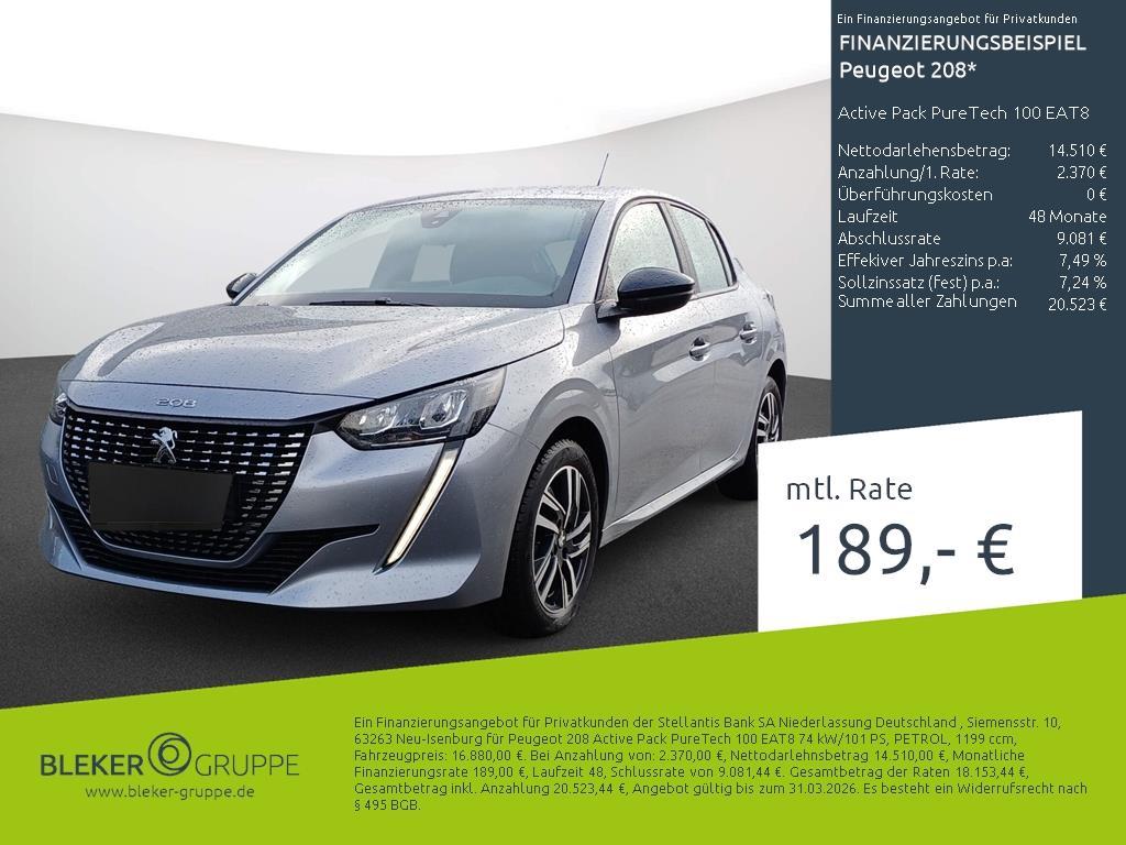 Peugeot 208 Active Pack PureTech 100 EAT8