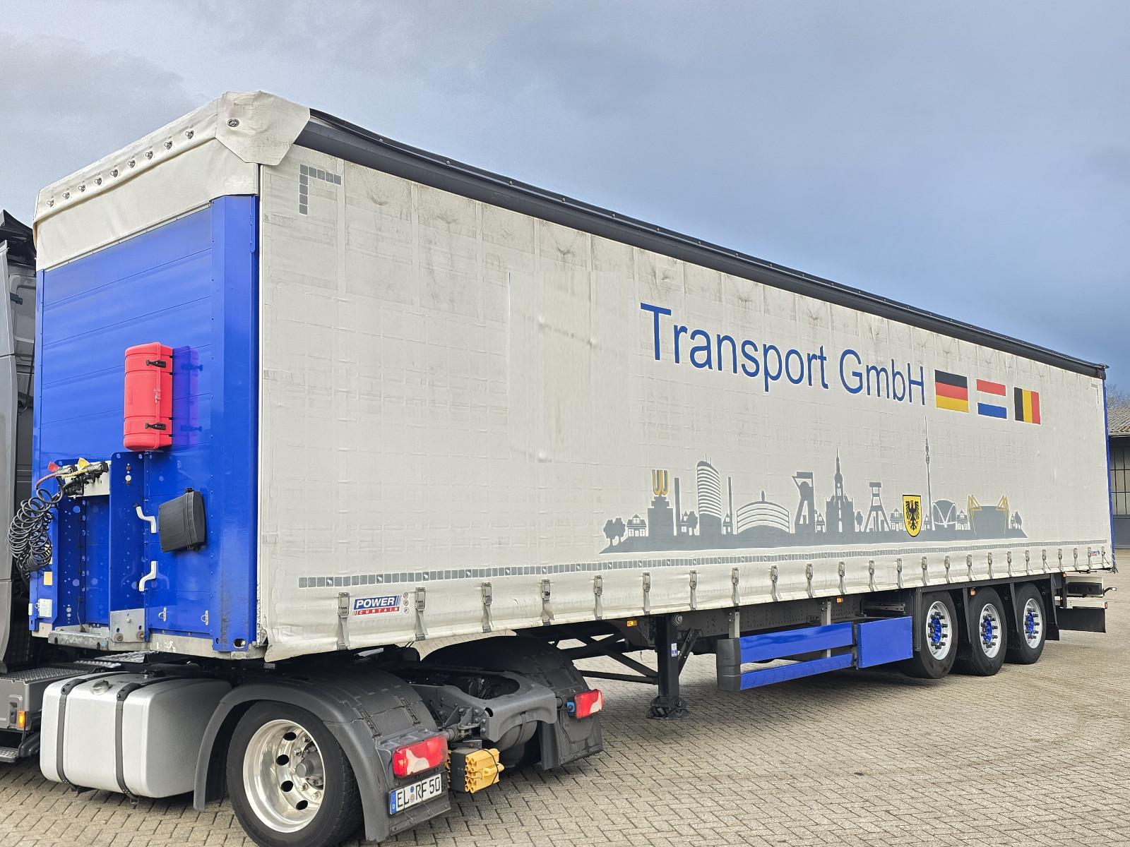 Schmitz Cargobull SCS 24/L - 13.62 EB PowerCurtain Liftachse