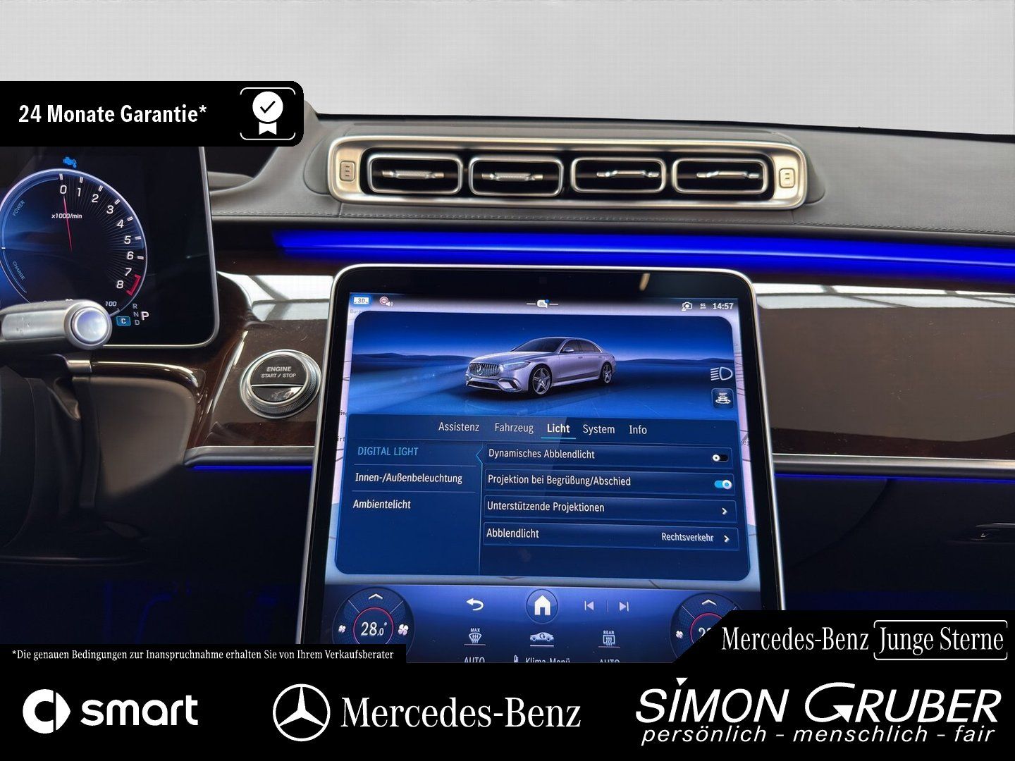 Fahrzeugabbildung Mercedes-Benz S 63 E Performance AMG Exklusiv Fond-Entertain