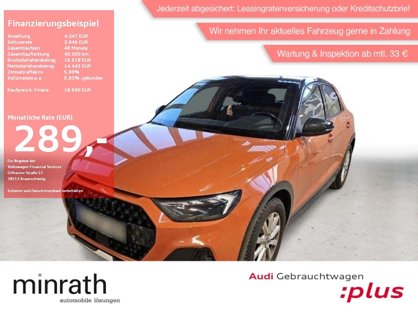 Audi A1 citycarver 30 TFSI edition one APP+VIRT+PDC