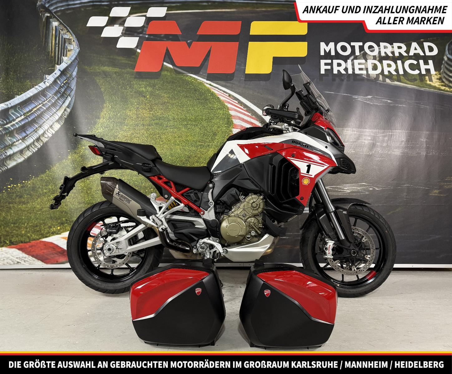 Ducati Multistrada V4S FULL SPORT [AKRA|RADAR|KOFFER]