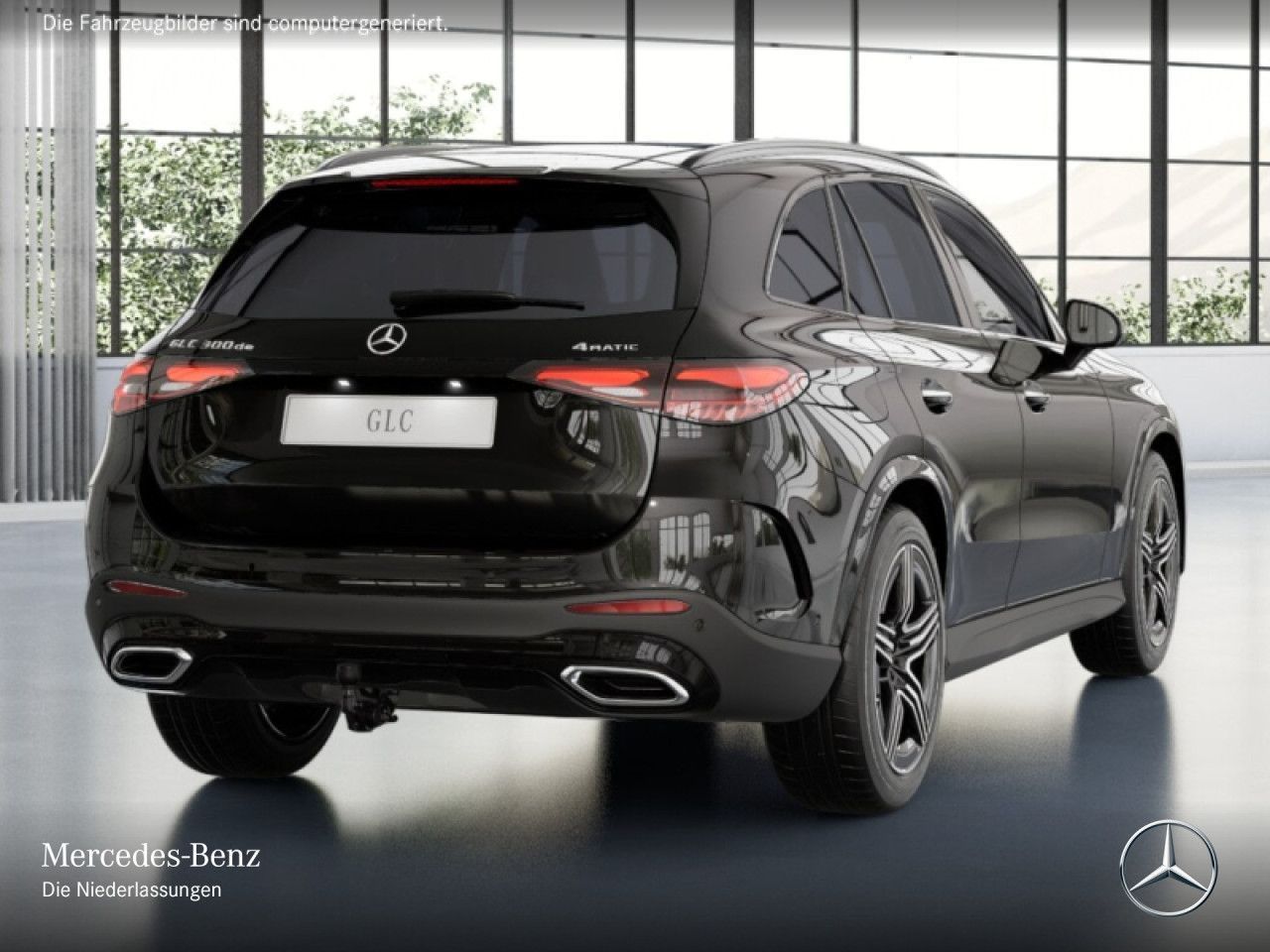 Mercedes-Benz GLC 300 de 4M AMG+NIGHT+PANO+360+AHK+TOTW+9G foto 4