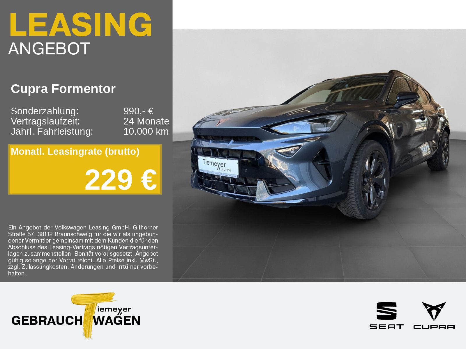 Cupra Formentor 1.5 eTSI DSG NAVI PERFORM PARKLENK MAT