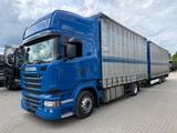 Scania R410 Pritsche+Plane/Retarder + Anhänger Krone - Scania P410