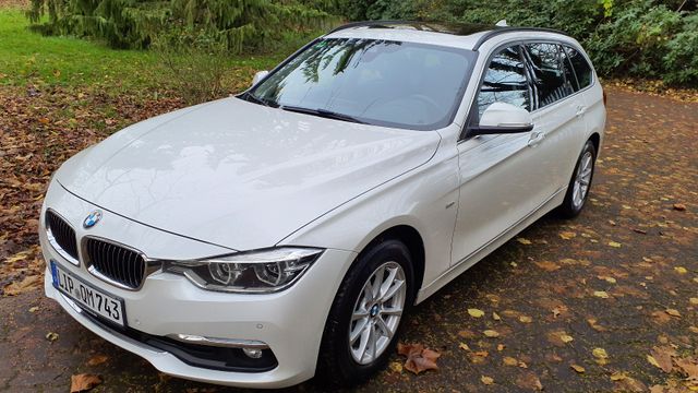 BMW 320dA Touring Luxury Line Leder Pano Navi Prof