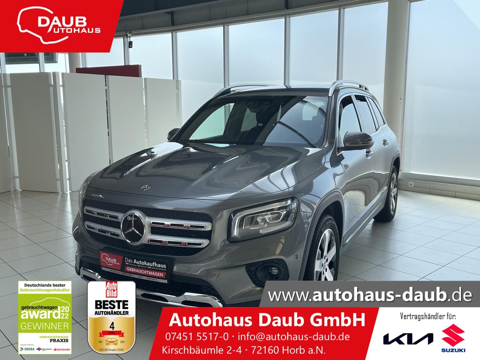 MERCEDES-BENZ GLB 200 d Progressive+DCT+Navi+Kamera+Alu+voll++