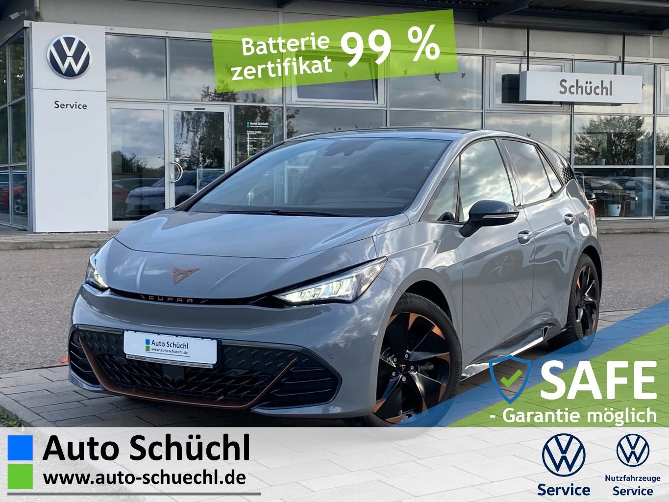 Cupra Born e-Boost 17 kW WÄRMEPUMPE+19"-KUPFER+SUPERS