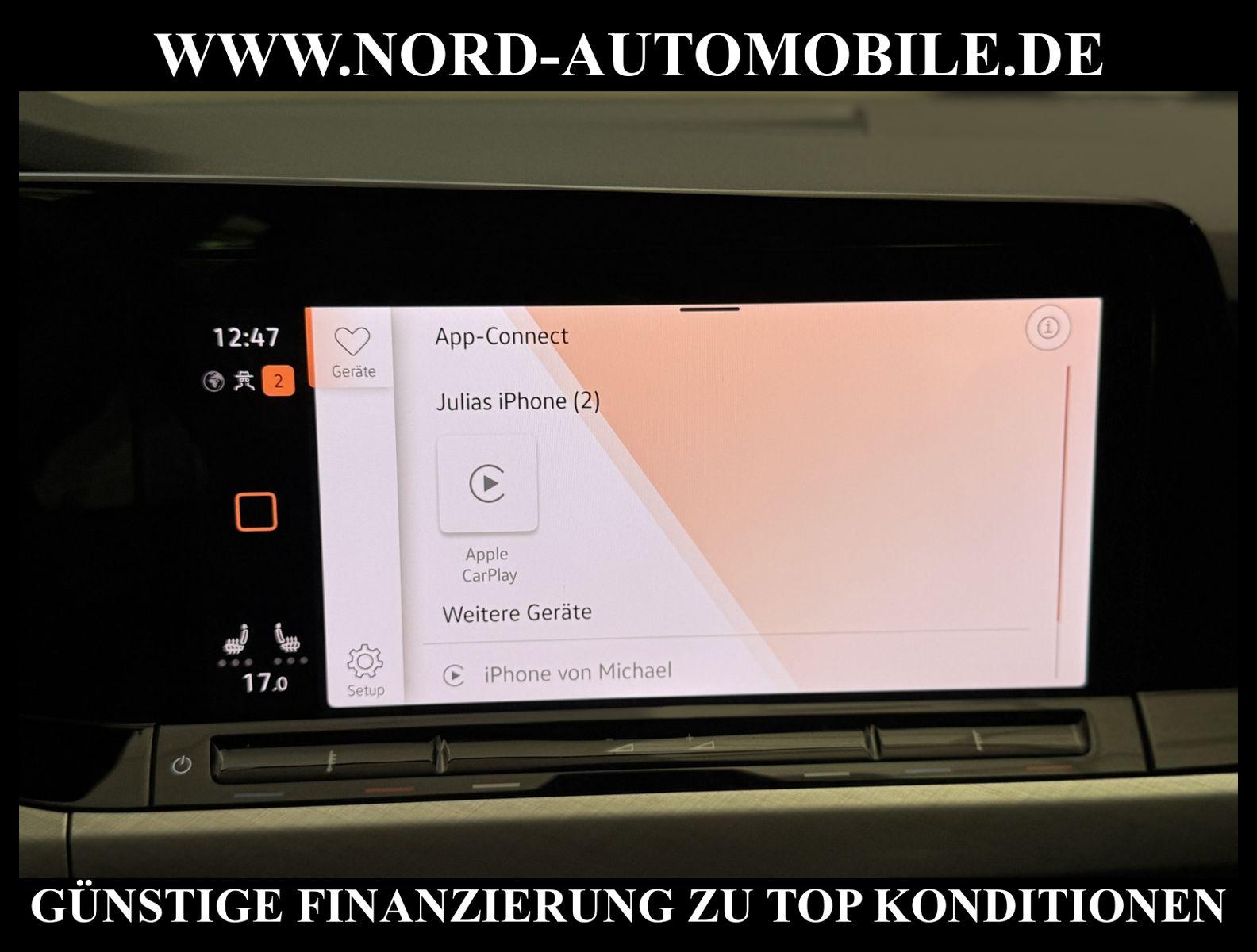 Volkswagen Golf Life 2.0 TDI Navi/LED/ACC/16, миниатюра 28