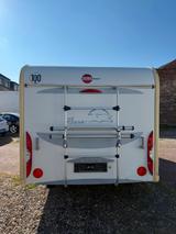 Bürstner Flipper 495 TK/Etagenbett/Tüv-Gas neu/Vorzelt - Wohnwagen mit Vorzelt