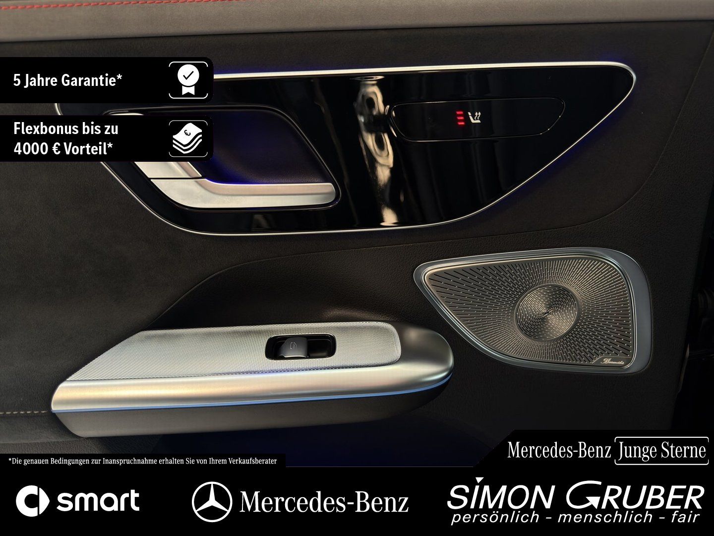 Fahrzeugabbildung Mercedes-Benz EQE 350 4M AMG Night Pano Airmatic HAL 0,25%