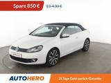 Volkswagen Golf VI 2.0 TDI Exclusive BMT *NAVI*BI-XENON*PDC - mit Diesel-Antrieb: Vollleder, mit Navigationssystem, Cabrio