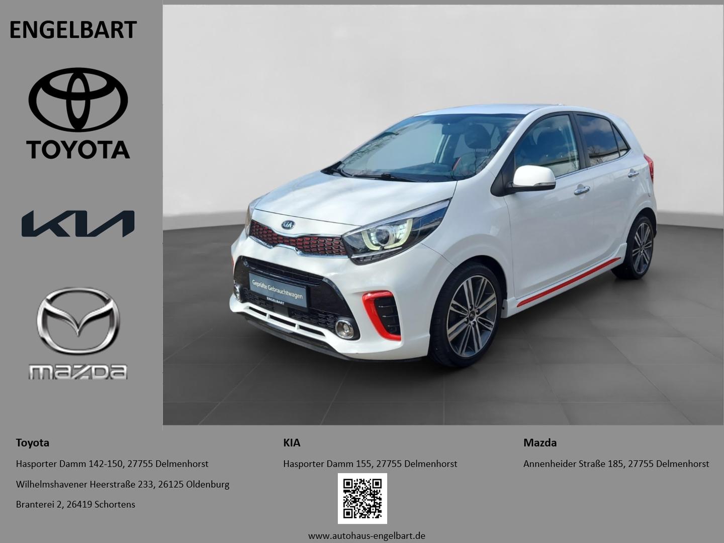 Kia Picanto GT-Line Automatik Navi Einparkhilfe Klim