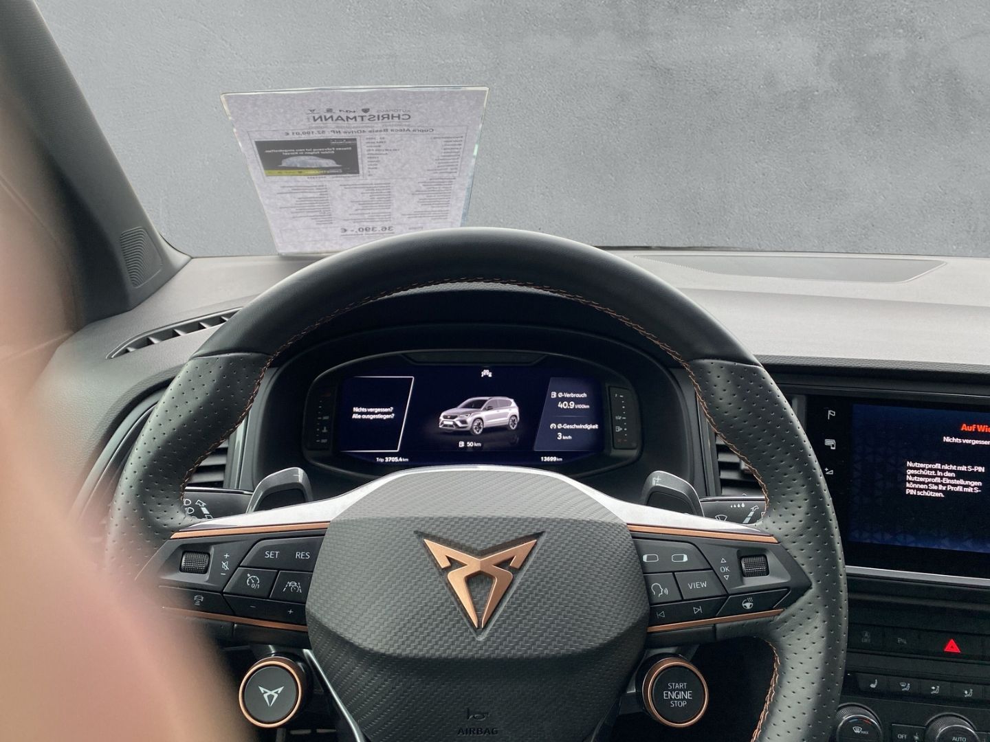 Fahrzeugabbildung CUPRA Ateca Basis 4Drive NP: 52.190,01 €