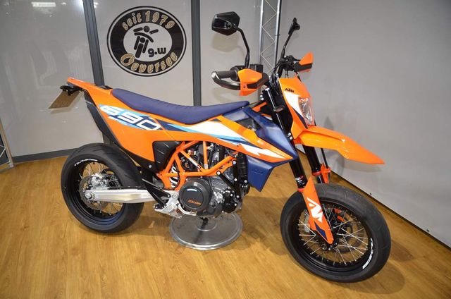 KTM 690 SMC R Akra + K-Halter kurz