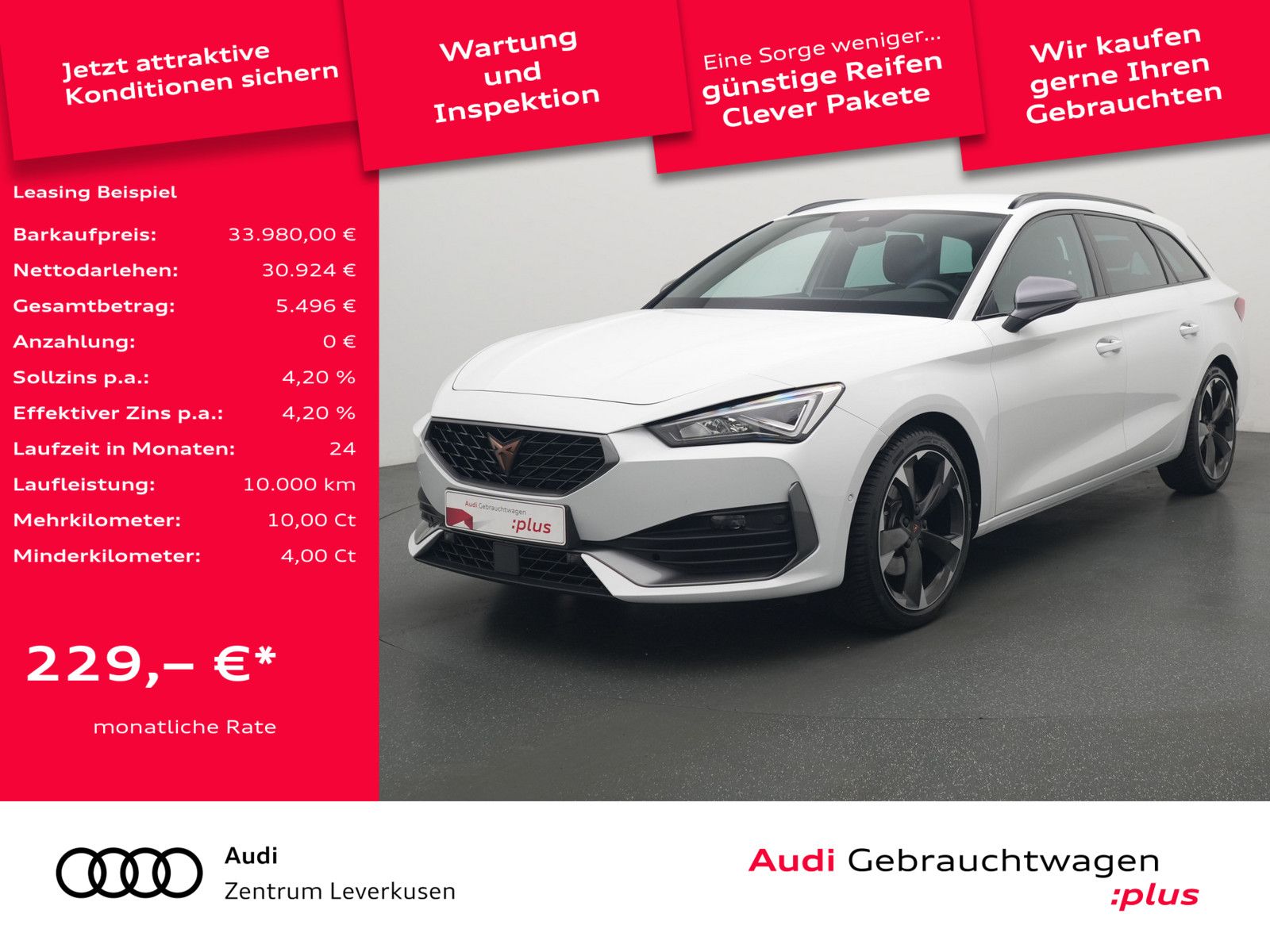 Cupra Leon ST DSG VIRT NAVI LED KAM KEYLESS CARPLAY