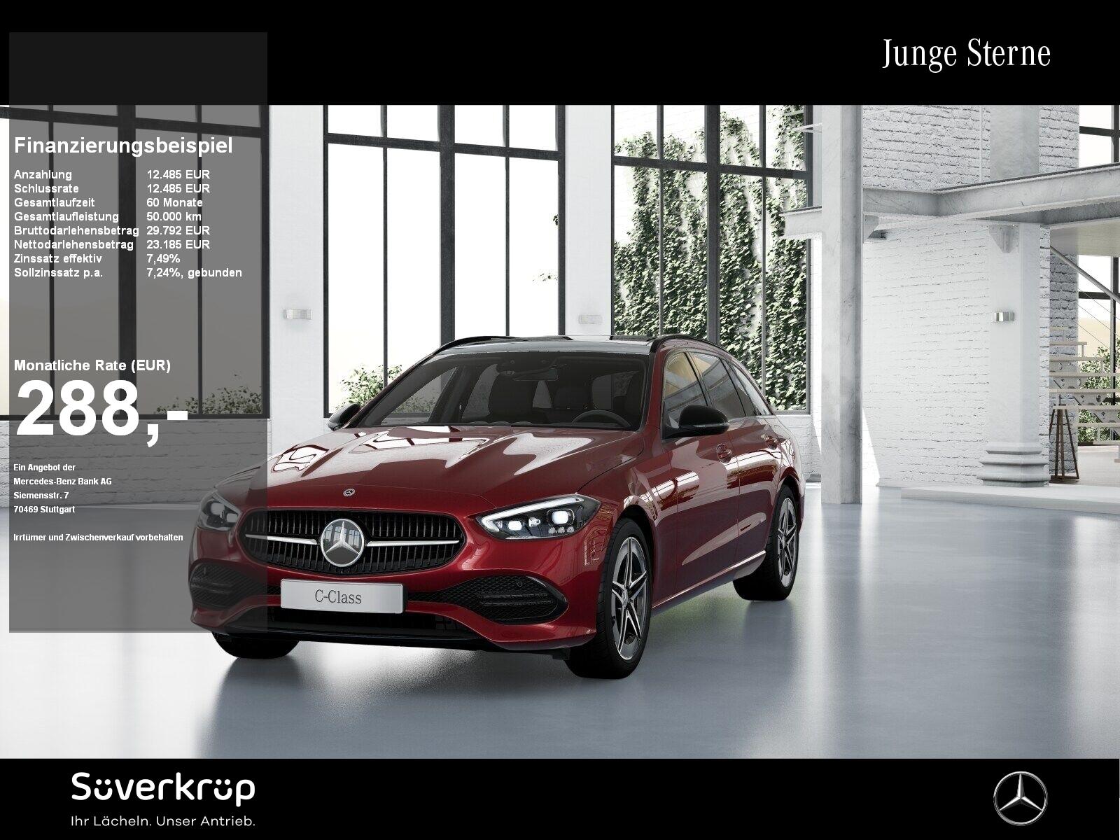 Mercedes-Benz C 300 e T // AVANTGARDE NIGHT AHK DISTR KAMERA