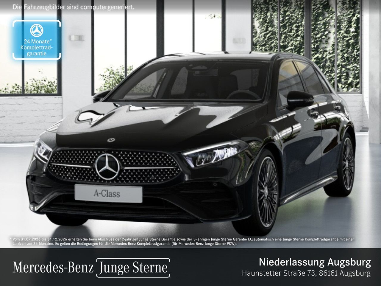 Mercedes-Benz A 250 e AMG Adv.+ Night/19"/Thermotr/AC11kW/Soun