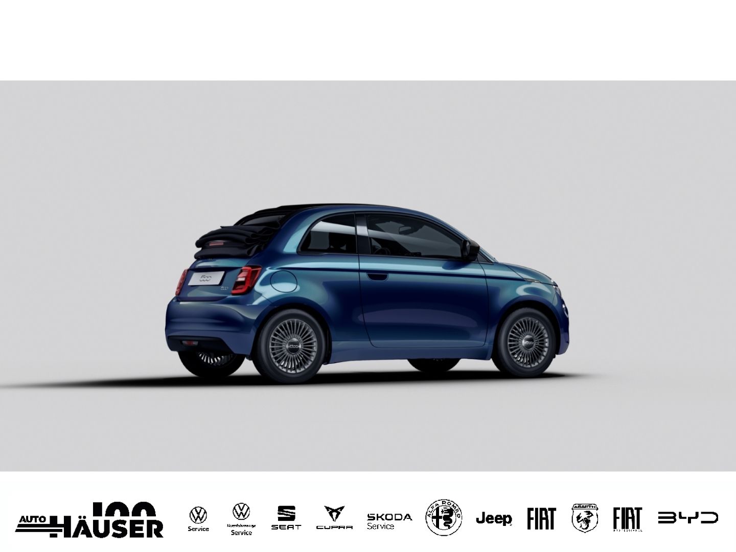 Fiat 500e Cabrio ICON 42 kWh AUGUST KAMERA SITZHZG TE imagem 3