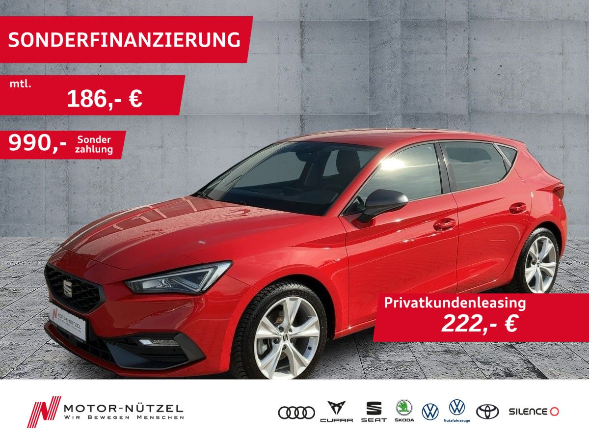 Seat Leon 1.0 eTSI DSG FR LED+NAV+APP+SHZ+RFK+GRA+17"