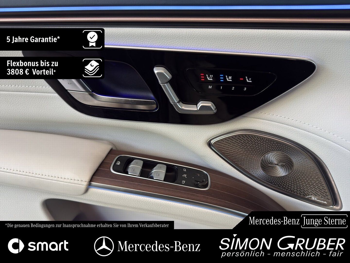 Fahrzeugabbildung Mercedes-Benz EQS 580 4M SUV AMG Night Business Class 7Sitzer